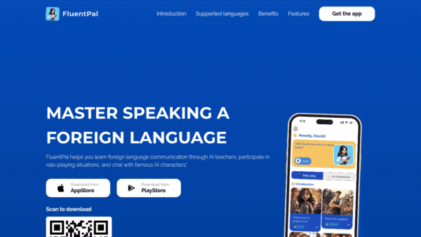 FluentPal interface preview