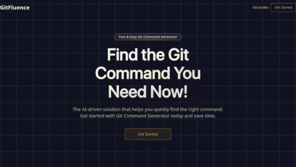 GitFluence interface preview