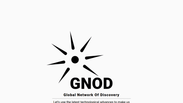 Gnod – The Global Network of Discovery interface preview