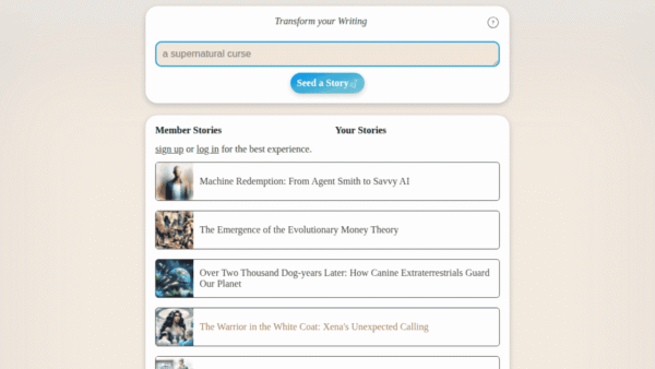 Logolept interface preview