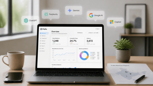 Pallix Launches AI Visibility Tool for Indian Brands Tracking ChatGPT, Perplexity and Google AI