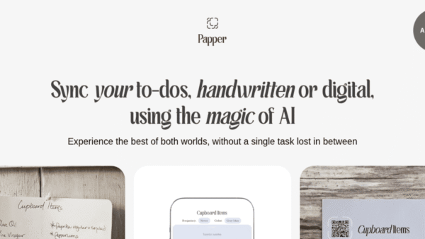 Papper interface preview