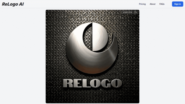 ReLogo AI interface preview