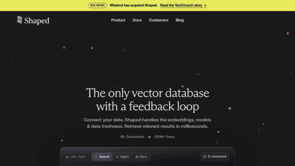 Shaped interface preview