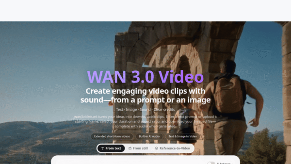WAN 3.0 Video interface preview