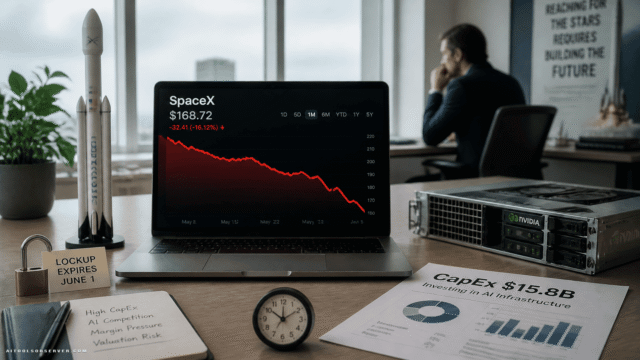 Why SpaceX Stock Dropped: Grok AI Costs and Insider Sales Explained