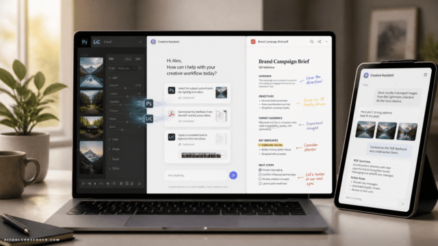 Adobe AI Integration Update: Gemini Gains Photoshop and Firefly, Claude Adds Acrobat