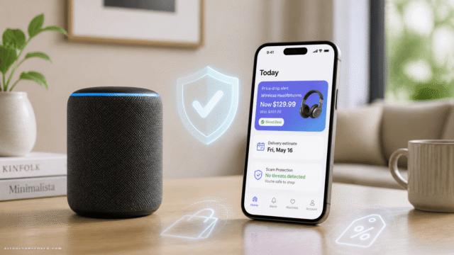 Amazon Adds AI Shopping Alerts and Scam Detection to Alexa