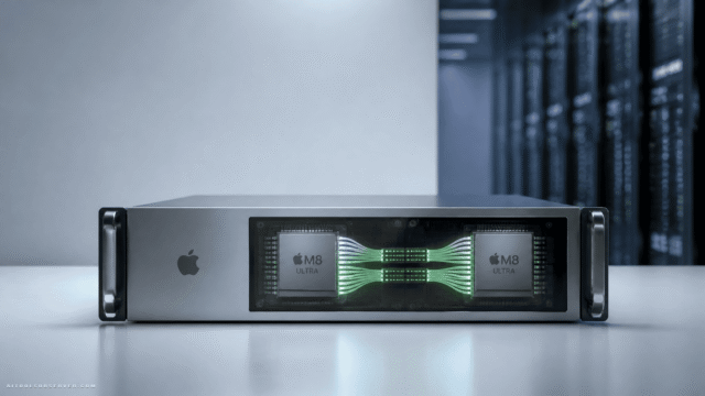 Apple AI Server Could Launch by 2029 With M8 Ultra Chips and Nvidia Networking