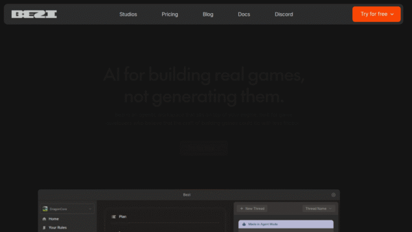 Bezi interface preview