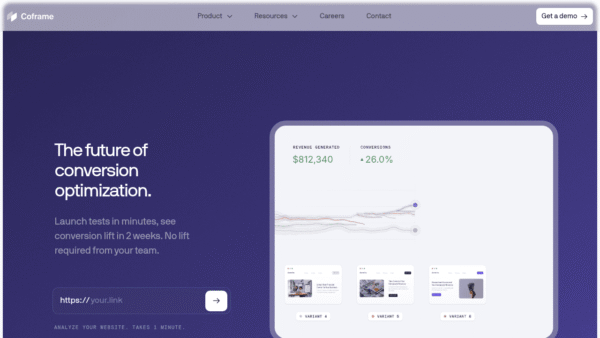 Coframe interface preview