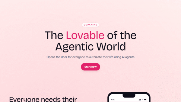 Dopamine interface preview
