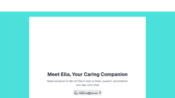 Ella interface preview