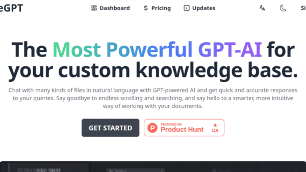 FileGPT interface preview