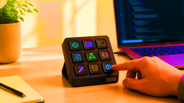 Logitech MX Keypad Launches With 9 LCD Keys for GitHub Copilot, Claude Code, and VS Code