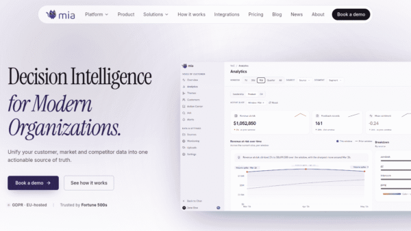mia interface preview