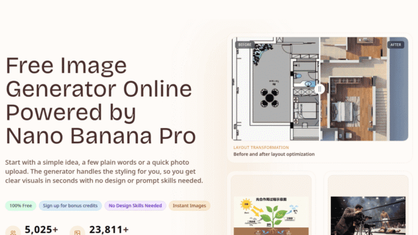 Nano Banana Pro interface preview