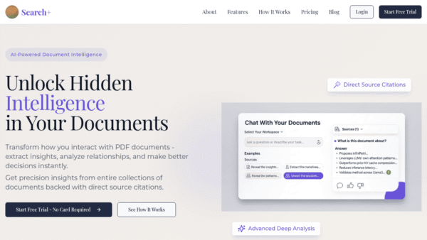 SearchPlus interface preview