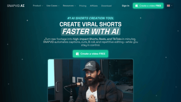 SNAPVID.AI interface preview