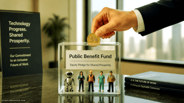Anthropic Pledges 5% of Shares to Public Benefit Fund as AI Job Disruption Fears Grow