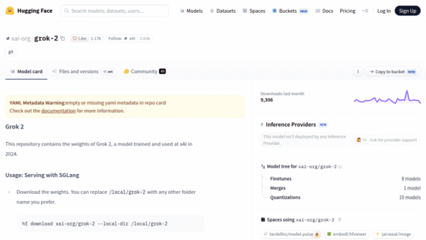 Grok 2 interface preview