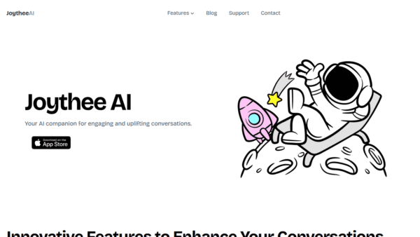 Joythee AI interface preview