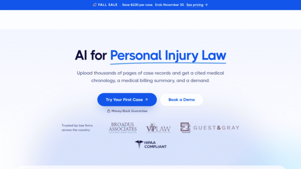 Legal yze.ai interface preview