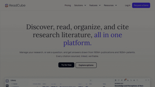 Papers interface preview